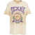 NEWTONE T-shirt with print 'Again' Beige