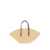 Michael Kors Michael Kors Tote Bag In Beige With Two Adjustable Top Handles NATURALE E MARRONE