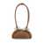 Self-Portrait Self-Portrait Curved Mini Shoulder Bag BROWN