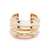 Self-Portrait Self-Portrait Sculpted Bangle GREY