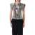 Ganni Ganni Leopard Print Sequined Top Multicolor