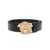 Versace Versace La Medusa Leather Belt Black