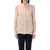 Fendi Fendi Double Layer Shirt With Embroidered Top Pink