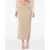 Givenchy Silk Asymmetric Skirt Beige