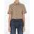 Burberry Check Cropped Shirt BEIGE