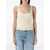 MARINE SERRE Marine Serre Moon Jacquard Knit Strap Top WHITE