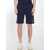 MONCLER MERCEDES Cotton Bermuda Shorts BLUE