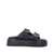 Casadei Casadei Black Leather Flats Black