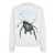 GCDS Gcds Sweatshirt Crew-Neck Spider Beige