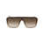 Saint Laurent Saint Laurent Eyewear Sunglasses 006 GOLD GOLD BROWN