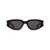 Saint Laurent Saint Laurent Eyewear Sunglasses 001 BLACK CRYSTAL BLACK