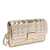 Michael Kors Michael Kors Tribeca Leather Wallet On Chain GOLD