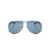 Saint Laurent Saint Laurent Eyewear Sunglasses 003 SILVER SILVER BLUE