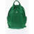 Nike Air Jordan Solid Color Alpha Backpack With Contrasting Logo Green