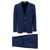 Pal Zileri Pal Zileri Wool Dress - Ceremony Line BLUE