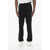 Department Five Solid Color Jovi Pants With Cuffed Hem Black