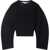 Stella McCartney Ribbed Viscose Blend Sweater Black