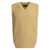 Beams Plus V-neck vest Beige