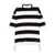 COMME DES GARÇONS HOMME Comme Des Garçons Homme Striped T-Shirt BLACK BROWN WHITE