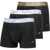 Nike Set Of 3 Solid Color Dri-Fit Boxer With Contrasting Elastic Black