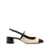 Stuart Weitzman Stuart Weitzman Maeve Mary Jane Slingback BEIGE BLACK