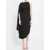 Bottega Veneta Draped Dress Black