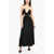 DSQUARED2 Flared Maxi Dress With Chain Black