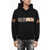 DSQUARED2 Cotton Hoodie With Embossed Logo Black