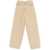 HAIKURE Beige Five-Pocket Jeans With Patch Logo On The Back In Cotton Woman Beige