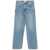 HAIKURE Blue Jeans With Five Pocket Design And Logo Patch On The Back In Denim Woman BLUE