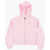 Converse All Star Chuck Taylor Solid Color Pointelle Sweatshirt With Pink
