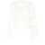Philosophy Philosophy Di Lorenzo Serafini White Satin Wrap Blouse WHITE