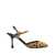 Jimmy Choo 'Pixie' Brown Pumps With High Sculpted Heel And All-Over Leopard Print In Tech Fabric Woman BROWN