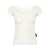 MARINE SERRE Marine Serre Recycled Mesh Flock Open Neck Top WHITE