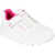 SKECHERS Uno Lite White H.Pink White