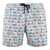 Mc2 Saint Barth MC2 Saint Barth Lighting Swimsuit In Lightweight Fabric With All Over Alcohol Micro Pattern WHITE