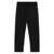Semicouture 'Buddy' Black Pants With Elastic Drawstring Waist In Cotton Blend Stretch Woman Black