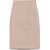 Fendi Waxed Linen Skirt BEIGE