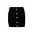 Balmain Balmain Skirt With Buttons Black