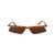 THE ATTICO The Attico Sunglasses YELLOW GOLD/ BLONDE T-SHELL/ BROWN