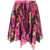 Versace Versace Printed Pleated Skirt MULTICOLOR