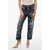 DSQUARED2 Patchwork Vintage Effect Jeans Blue