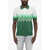 DSQUARED2 Gradient Effect 3 Buttons Polo Shirt Green