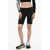 DSQUARED2 Biker Shorts With Mesh Details And Logoed Band Black