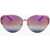 LINDA FARROW Matthew Williamson Clubmaster Sunglasses With Multicolored L Multicolor