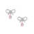 Self-Portrait Self-Portrait Pink Micro Bow Drop Earrings Multicolor