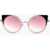 LINDA FARROW Matthew Williamson Cat-Eye Sunglasses Wiith Gradient Lenses Pink