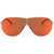 LINDA FARROW Phillip Lim Full-Lens Aviator Sunglasses Orange