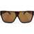 LINDA FARROW Phillip Lim Shield Sunglasses With Tortoiseshell Frame Brown
