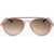 LINDA FARROW Kris Van Assche Aviator Sunglasses With Gradient Lenses Brown